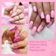 MEFA Gel Nail Polish Pink Set, N-Sweet Cherry Thumbnail 3
