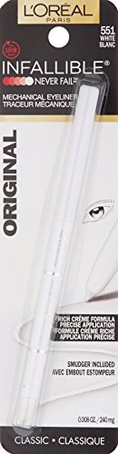L'Oreal Paris Infallible Never Fail Eyeliner, White 2
