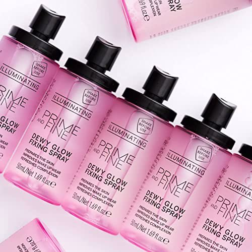 Catrice Prime & Fine Illuminating Dewy Glow Spray, Pack of 3 7