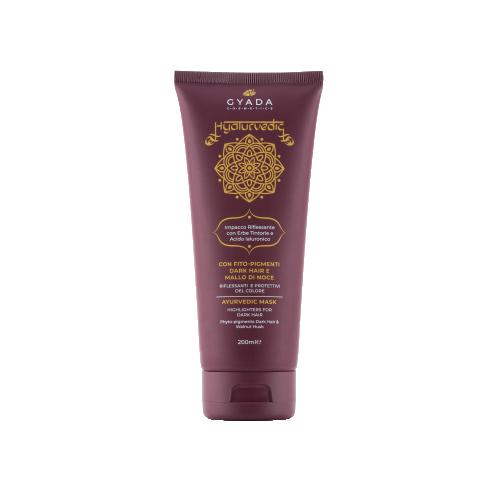 Gyada Cosmetics Hyalurvedic Impacco Ayurvedico Riflessante Dark Hair - 200 ml