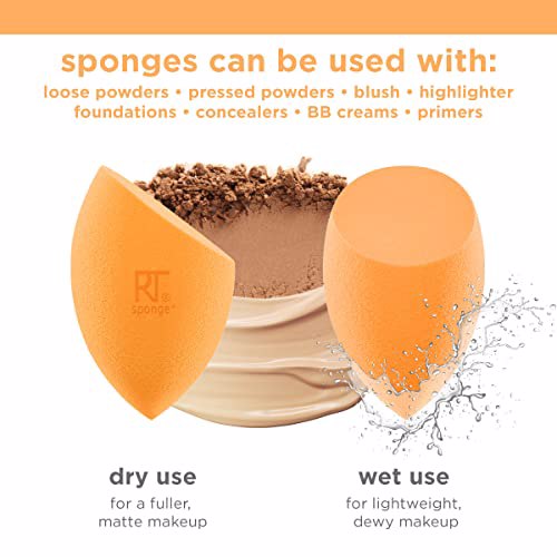 Real Techniques Assorted Makeup Blending Sponges 5