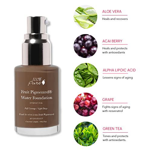 100% PURE Fruit Pigmented Full Coverage Water Foundation, Neutral 5.0 3