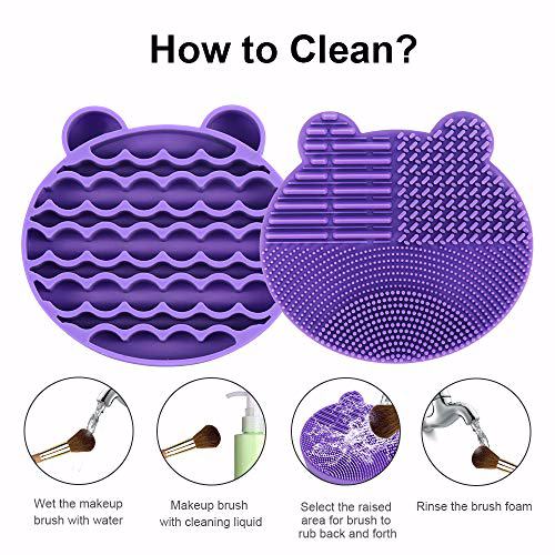 QXUJI Makeup Brush Cleaning Kit 4