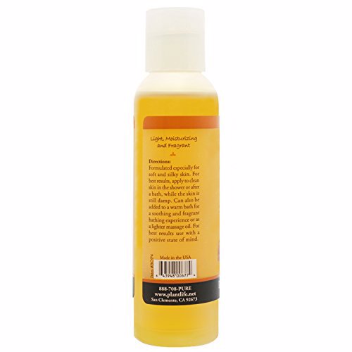 Plantlife Patchouli Body & Bath Oil with Vitamin E, Apricot & Jojoba 2