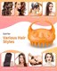 EUHOME Scalp Massager Shampoo Brush 2 pack Orange Pink Thumbnail 3