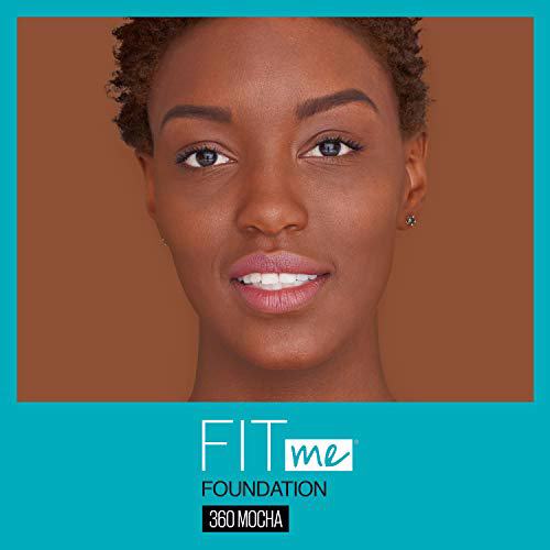 Maybelline New York Fit Me Matte + Poreless Liquid Foundation 360 Mocha 3