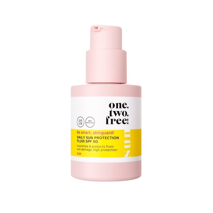 one.two.free! Fluido solare quotidiano SPF 50 1