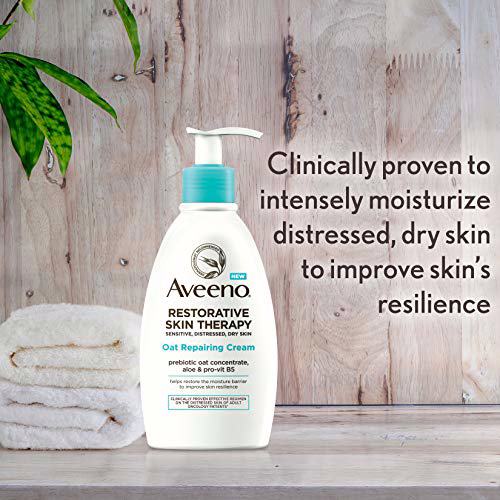 Aveeno Restorative Skin Therapy Moisturizing Oat Repairing Cream 12 Pack 2