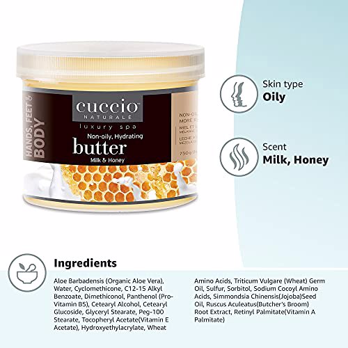 Cuccio Butter Blend Milk & Honey 4
