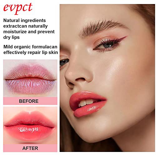 BINGBRUSH 2 Pcs Strawberry Color Changing Lipstick Queen 5