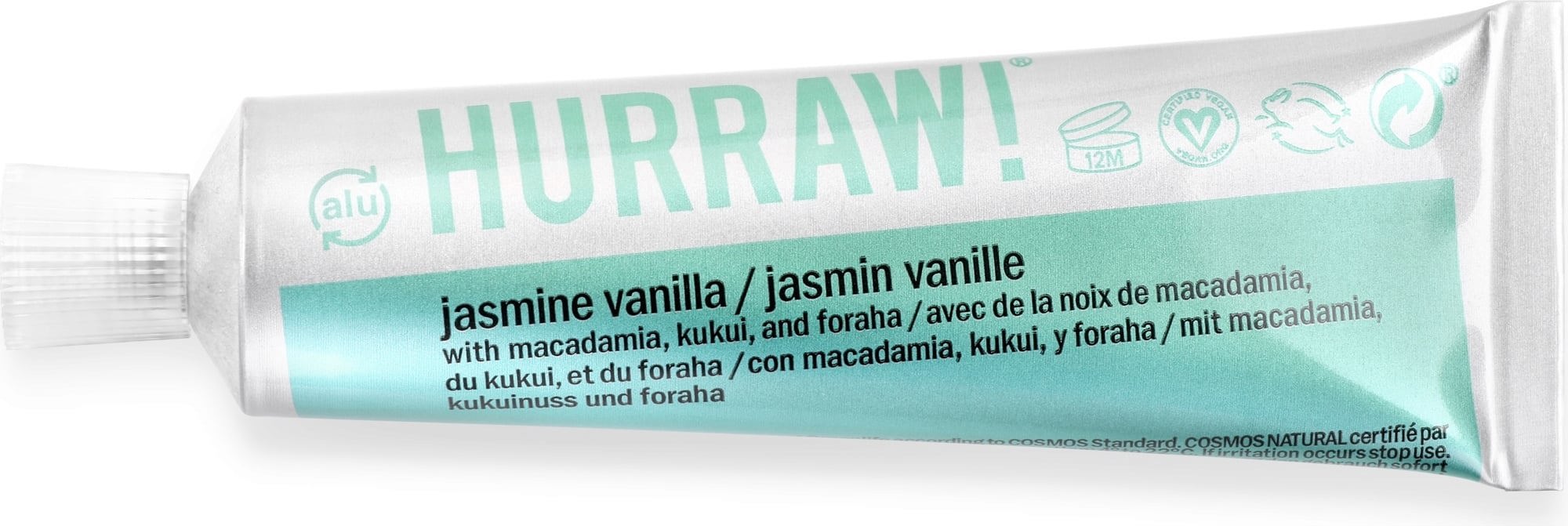 HURRAW! Balmtoo Lip & Skin Balm - Jasmine Vanilla 1