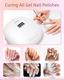 SUNUV UV Led Nail Lamp for Gel Polishes, Pink Thumbnail 2