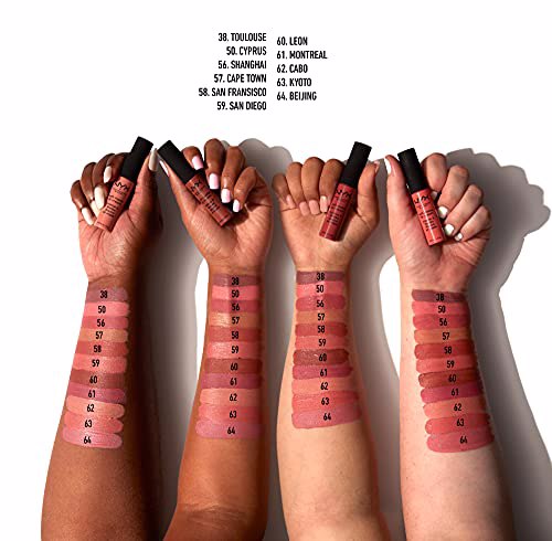 NYX PROFESSIONAL MAKEUP Soft Matte Lip Cream - Cape Town (Nude Sand) 5