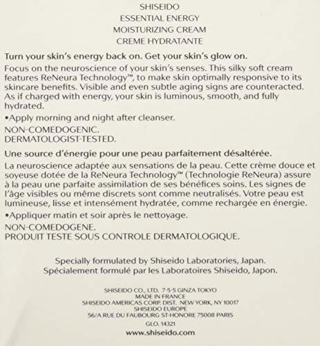 Shiseido Essential Energy Moisturizing Cream  3