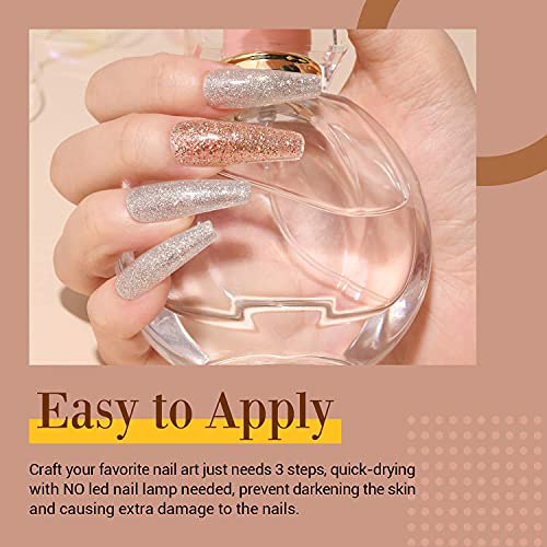 AZUREBEAUTY Dip Powder Nail Set, B-Romantic Burgundy 4
