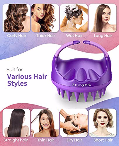 EUHOME Scalp Massager Shampoo Brush 3