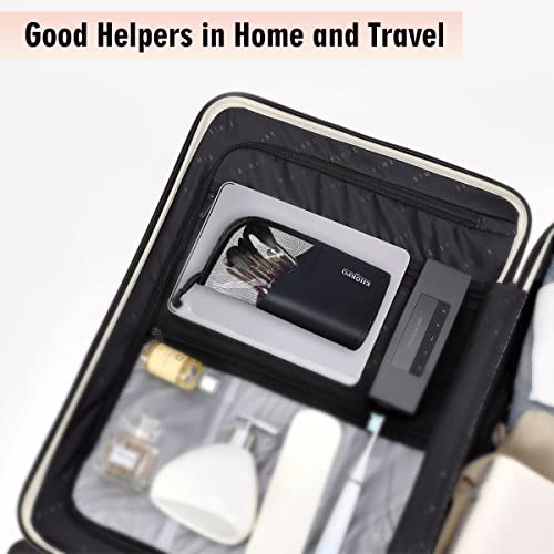 EIIORPO Makeup Brush Organizer Bag Travel Cosmetic 6