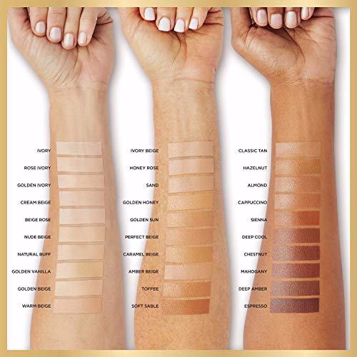 L'Oreal Paris Age Perfect Radiant Serum Foundation with SPF 50, Classic Tan 6