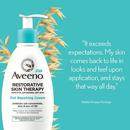 Aveeno Restorative Skin Therapy Moisturizing Oat Repairing Cream 12 Pack 3