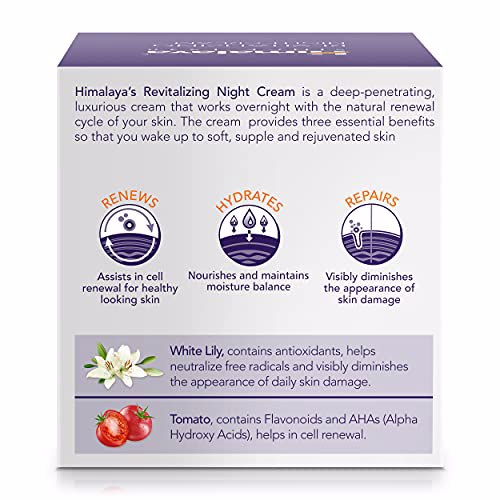 Himalaya Revitalizing Night Cream Overnight Repair Treatment 2