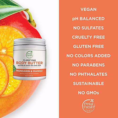 Petal Fresh Pure Clarifying Mandarin & Mango Body Butter 3