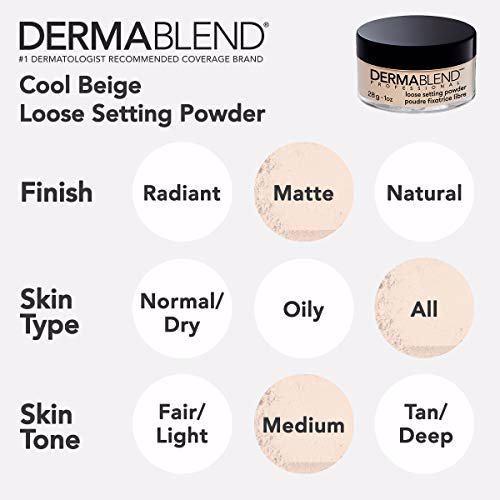 Dermablend Loose Setting Powder, Cool Beige 6