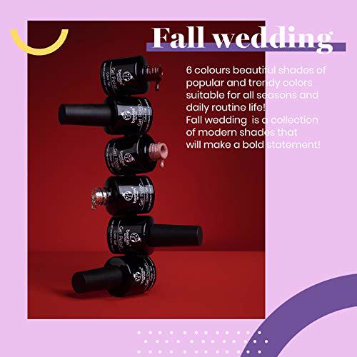 Beetles Gel Polish Set, Fall wedding 2
