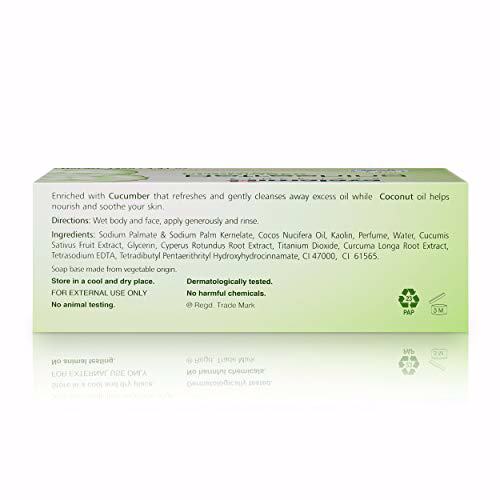 Himalaya Refreshing Cucumber Cleansing Bar 6 Pack 2