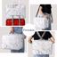 MONSTINA Train Cases Professional Travel Bag Cosmetic Cases Marble White Thumbnail 2