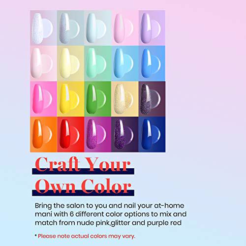 Beetles 23 Pcs Gel Nail Polish Kit, Unicorn 3