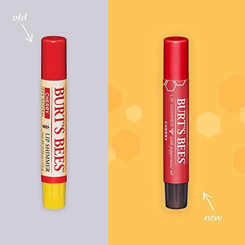 Burt's Bees 100% Natural Moisturizing Lip Shimmer, Cherry 2