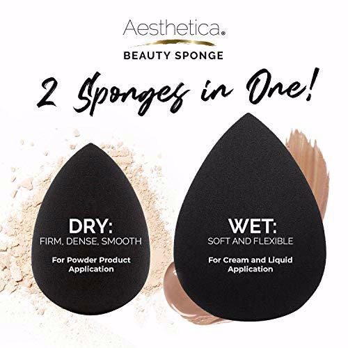 Aesthetica Cosmetics Beauty Sponge Blender 4