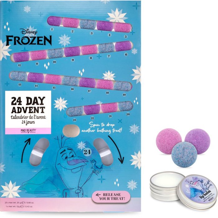 Mad Beauty Frozen Advent calendario dell'Avvento 24 pz