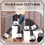 Modelones Gel Nail Polish Set Black White Gel Polish Kit 6 Colors Thumbnail 2