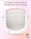 SUNUV UV Led Nail Lamp for Gel Polishes, Pink Thumbnail 3