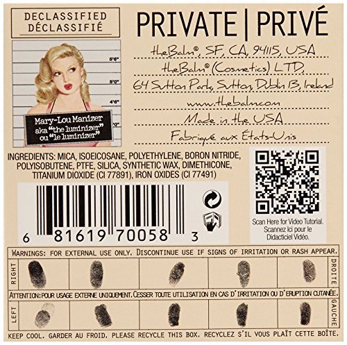 theBalm Mary-Lou Manizer Honey-Hued Luminizer, Highlighter 3