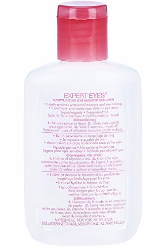 Maybelline New York Expert Eyes Moisturizing Eye Makeup Remover 2 pack 4