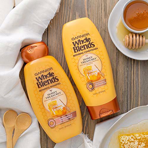 Garnier Hair Care Whole Blends Honey Treasures Repairing Shampoo 8