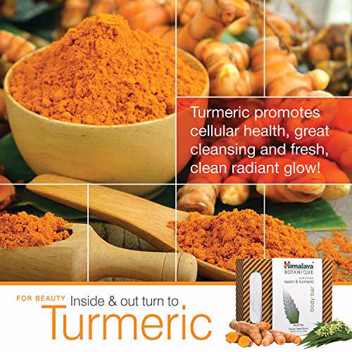 Himalaya Botanique Purifying Neem & Turmeric Body Bar  5