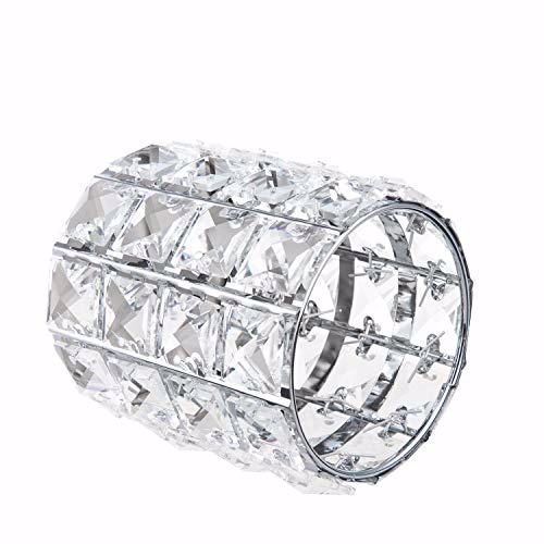 Feyarl Crystal Makeup Brush Holder Makeup Brush Comb Organizer Silver 4