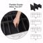 MONSTINA Train Cases Professional Travel Bag Cosmetic Cases Marble White Thumbnail 6
