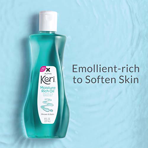 Keri Shower & Bath Moisture Rich Oil, Delicate 3