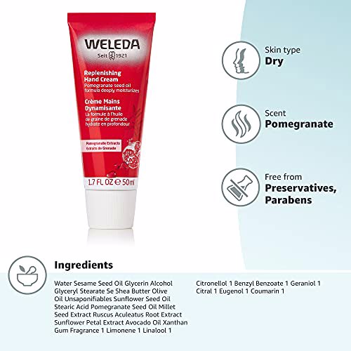 Weleda Regenerating Pomegranate Hand Cream 8
