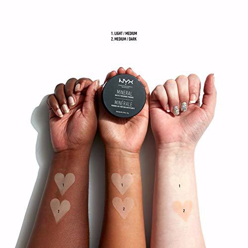 NYX PROFESSIONAL MAKEUP Mineral Matte Finishing Powder - Medium/Dark 4