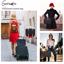 Garsumiss Travel Makeup Case Professional Cosmetic Double Layer Black Thumbnail 8