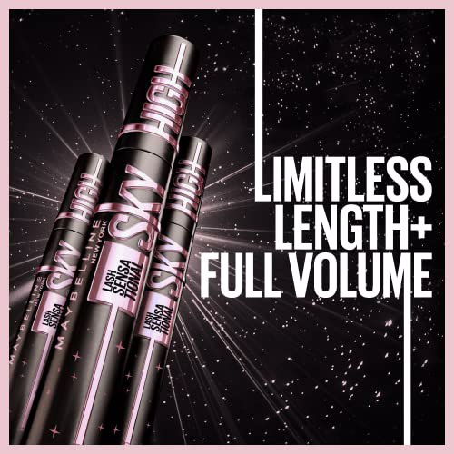 Maybelline New York Sky High Washable Volumizing Mascara Makeup Cosmic Black 2