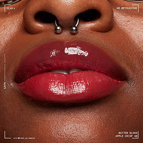 NYX PROFESSIONAL MAKEUP Butter Gloss Apple Crisp Modern Red 9