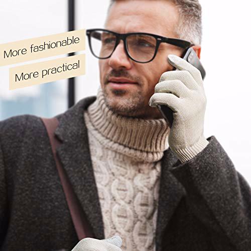 EvridWear Men Moisturizing Cotton Gloves, s/m beige 5