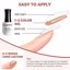 RARJSM Nude Brown Gel Nail Polish Thumbnail 7