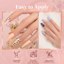 Beetles 20Pcs Gel Nail Polish Kit, Girls Night Thumbnail 6